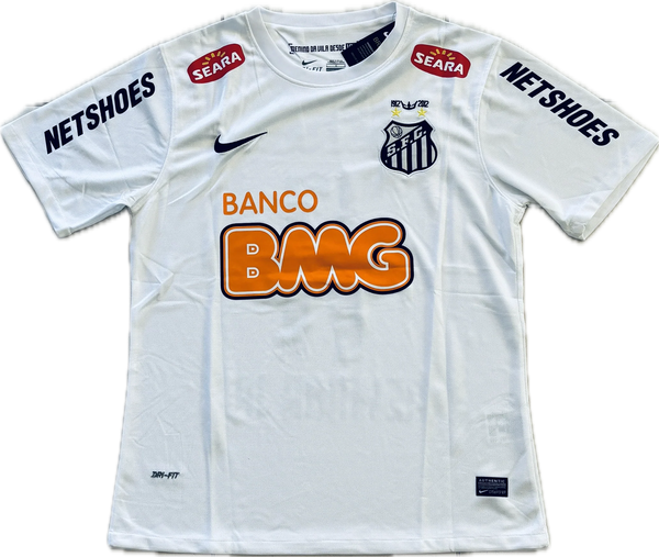 Neymar JR 11 Nike Santos FC Soccer Jersey Classic White Football Shirt MENS