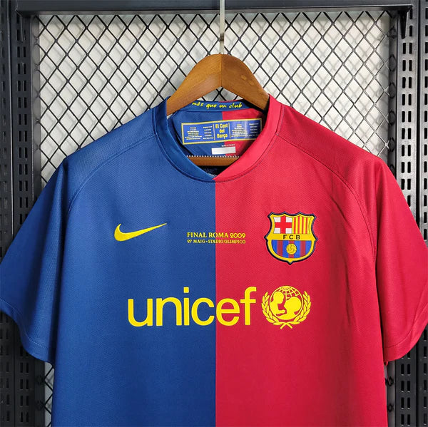 Barcelona Home 08-09 UCL final MESSI Shirt-Retro