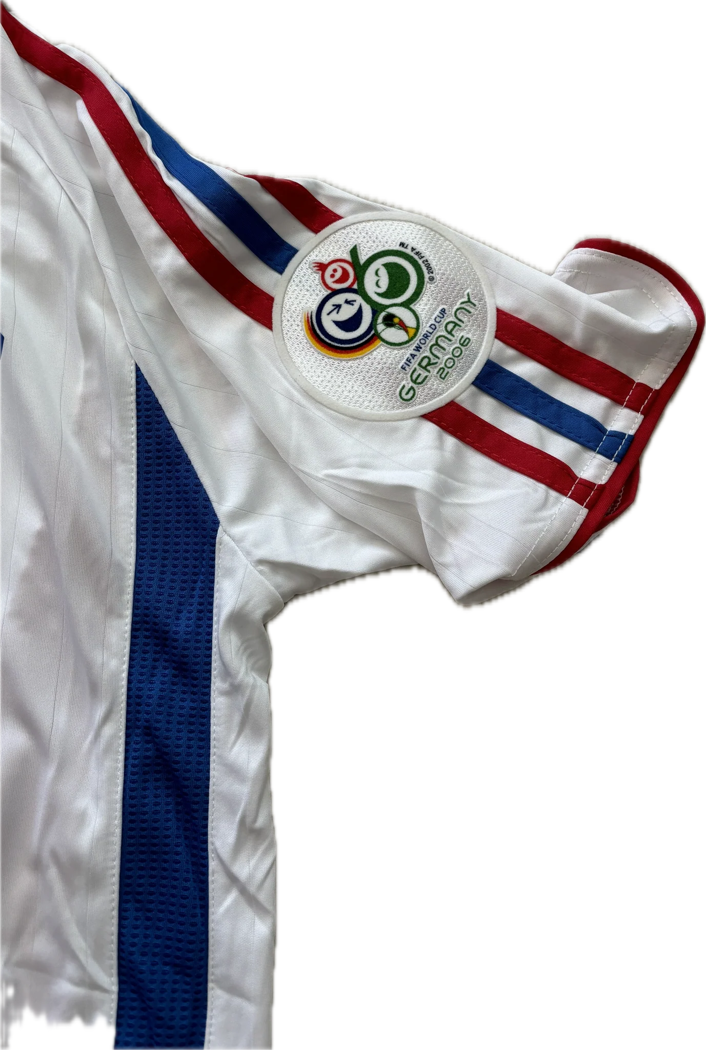 2006 Adidas France World Cup Zinedine Zidane MENS Jersey Shirt Away Kit Vintage Retro Embroidered Gold