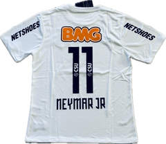 Neymar JR 11 Nike Santos FC Soccer Jersey Classic White Football Shirt MENS