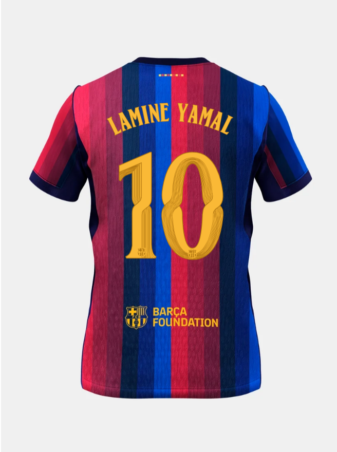 LAMINE YAMAL | UCL Men's home jersey 26/27 FC Barcelona - Player Edition