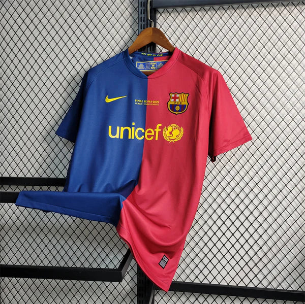Barcelona Home 08-09 UCL final MESSI Shirt-Retro