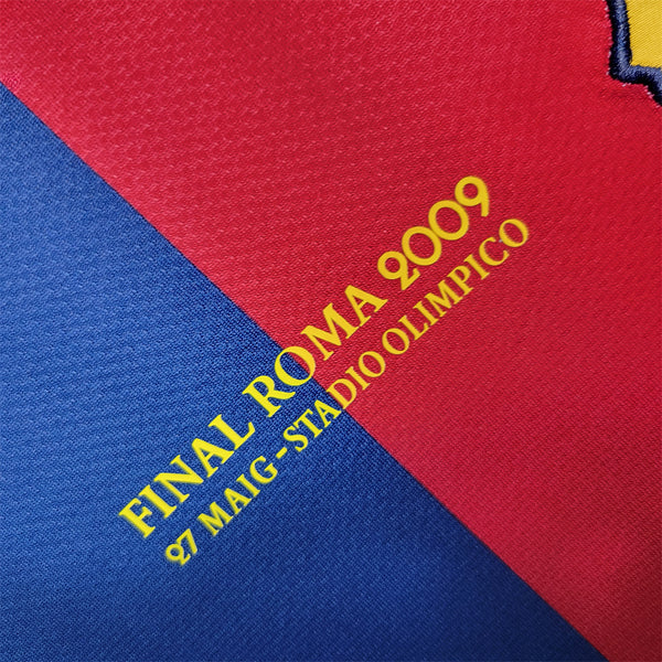 Barcelona Home 08-09 UCL final MESSI Shirt-Retro